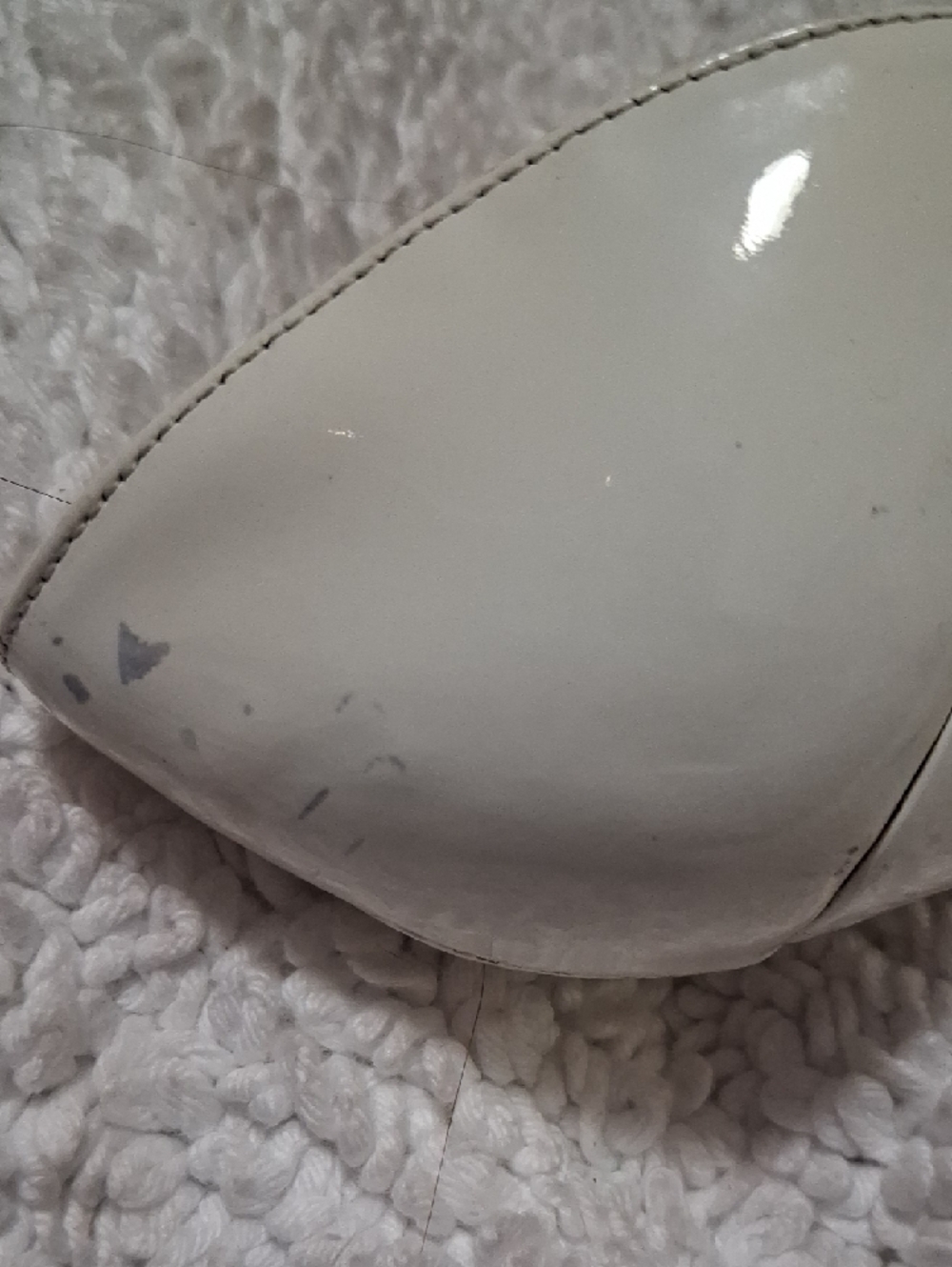 Manolo Blahnik Cream D'Orsay Open-Toe Stiletto Heels - Picture 8 of 9